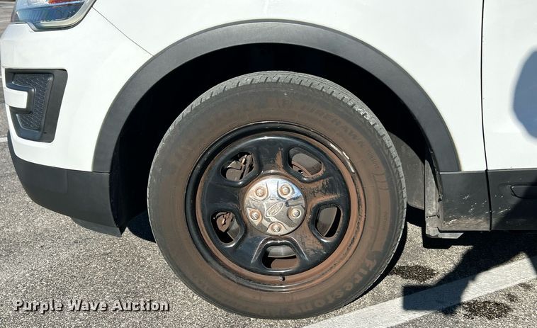 image for item NJ9626 2017 Ford Explorer Police Interceptor  SUV