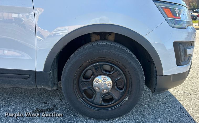 image for item NJ9626 2017 Ford Explorer Police Interceptor  SUV