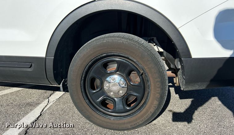 image for item NJ9626 2017 Ford Explorer Police Interceptor  SUV