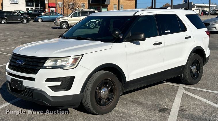 image for item NJ9627 2016 Ford Explorer Police Interceptor SUV