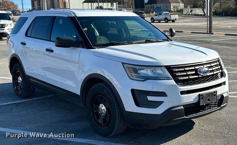 image for item NJ9627 2016 Ford Explorer Police Interceptor SUV