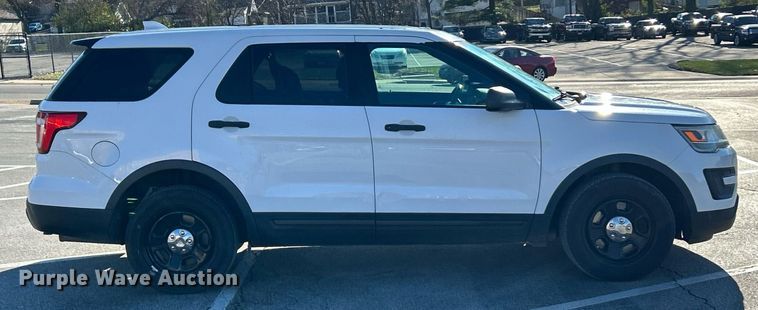 image for item NJ9627 2016 Ford Explorer Police Interceptor SUV