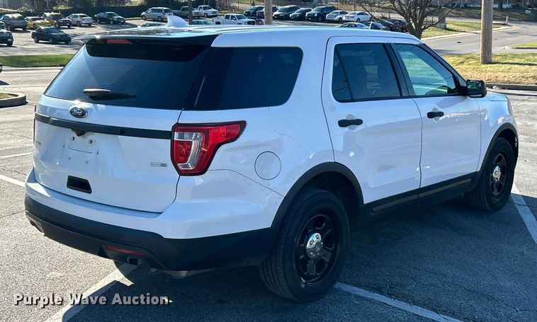 image for item NJ9627 2016 Ford Explorer Police Interceptor SUV