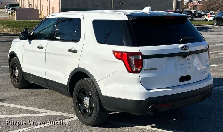 image for item NJ9627 2016 Ford Explorer Police Interceptor SUV
