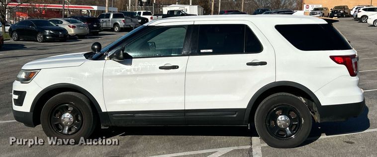 image for item NJ9627 2016 Ford Explorer Police Interceptor SUV