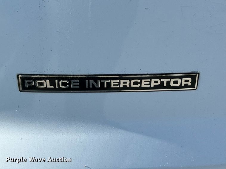image for item NJ9627 2016 Ford Explorer Police Interceptor SUV