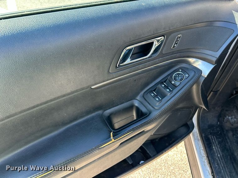 image for item NJ9627 2016 Ford Explorer Police Interceptor SUV