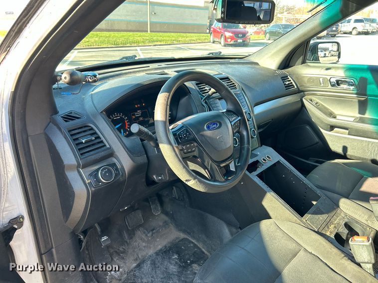 image for item NJ9627 2016 Ford Explorer Police Interceptor SUV
