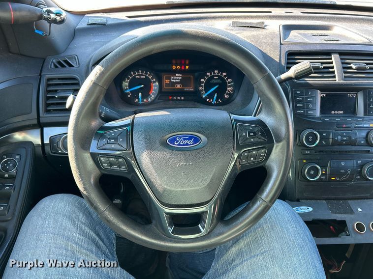 image for item NJ9627 2016 Ford Explorer Police Interceptor SUV