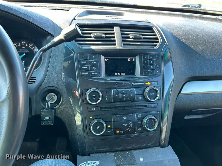 image for item NJ9627 2016 Ford Explorer Police Interceptor SUV