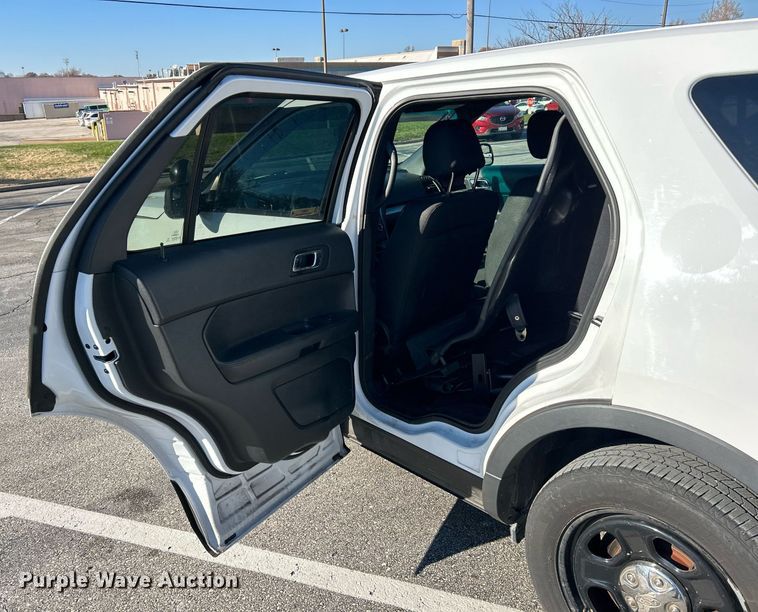 image for item NJ9627 2016 Ford Explorer Police Interceptor SUV