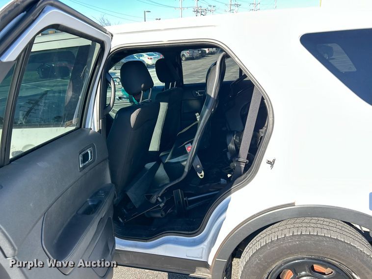 image for item NJ9627 2016 Ford Explorer Police Interceptor SUV