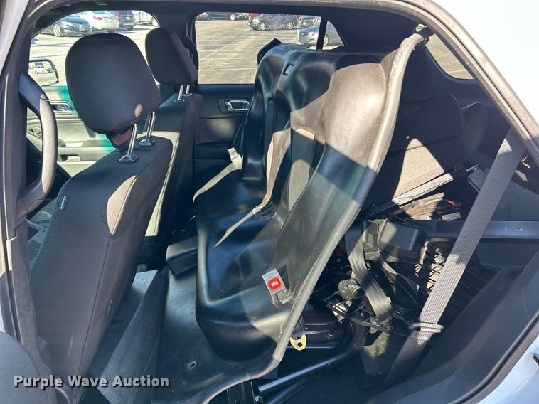 image for item NJ9627 2016 Ford Explorer Police Interceptor SUV