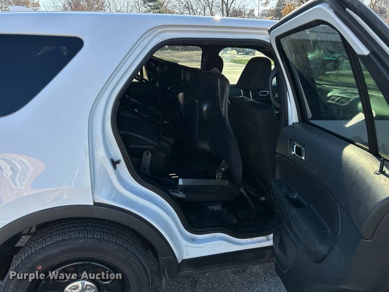 image for item NJ9627 2016 Ford Explorer Police Interceptor SUV