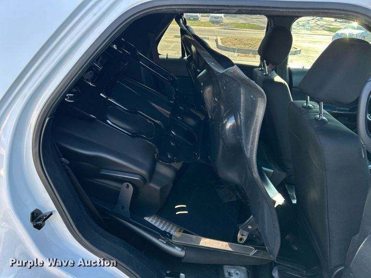 image for item NJ9627 2016 Ford Explorer Police Interceptor SUV