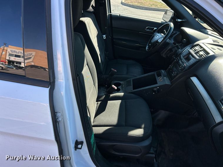 image for item NJ9627 2016 Ford Explorer Police Interceptor SUV