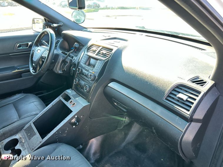 image for item NJ9627 2016 Ford Explorer Police Interceptor SUV