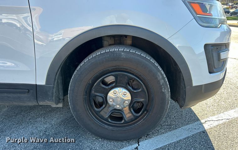 image for item NJ9627 2016 Ford Explorer Police Interceptor SUV