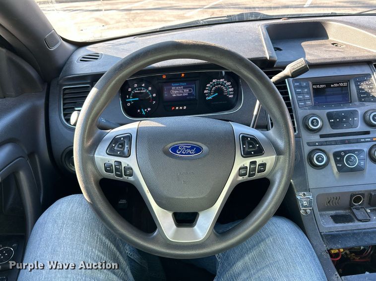 image for item NJ9628 2013 Ford Taurus Police Interceptor 