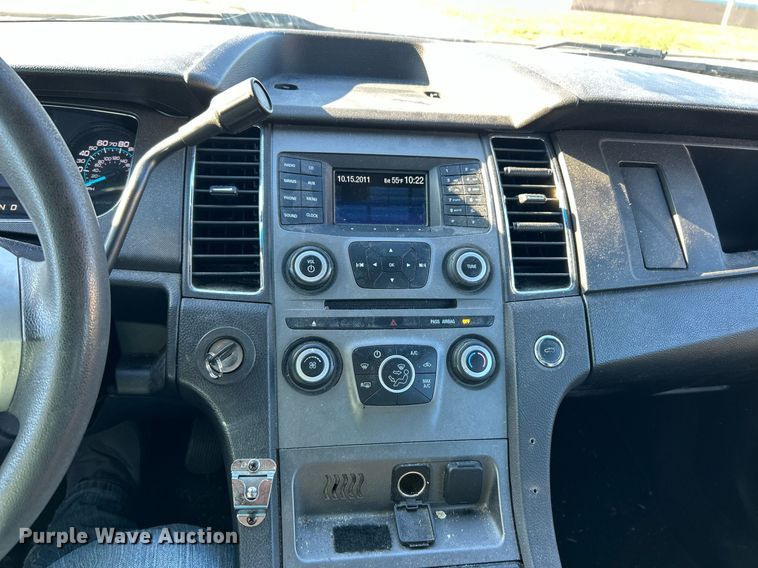 image for item NJ9628 2013 Ford Taurus Police Interceptor 