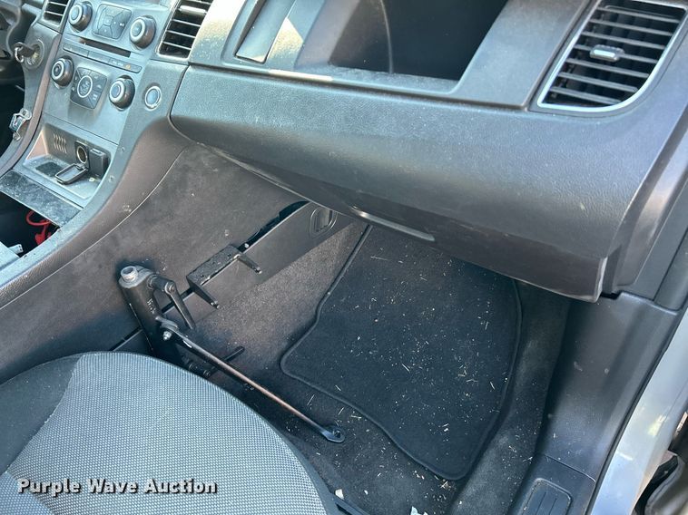 image for item NJ9628 2013 Ford Taurus Police Interceptor 