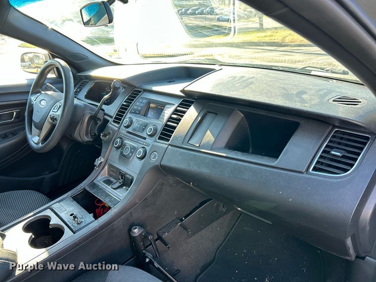 image for item NJ9628 2013 Ford Taurus Police Interceptor 