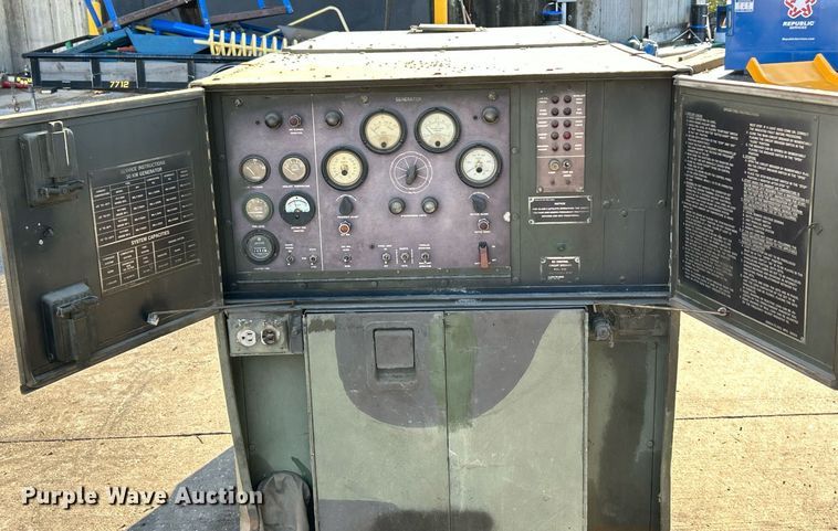 image for item NJ9629 1976 Libby Welding Co MEP005A generator