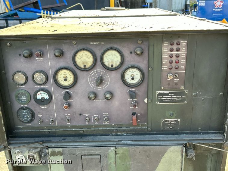 image for item NJ9629 1976 Libby Welding Co MEP005A generator