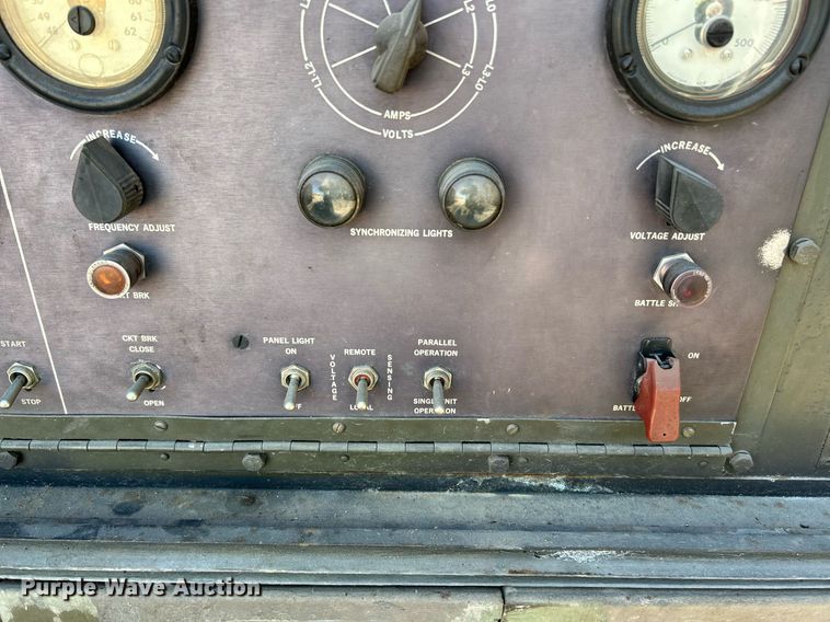 image for item NJ9629 1976 Libby Welding Co MEP005A generator