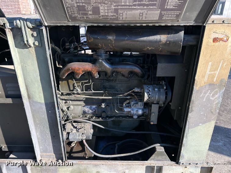 image for item NJ9629 1976 Libby Welding Co MEP005A generator