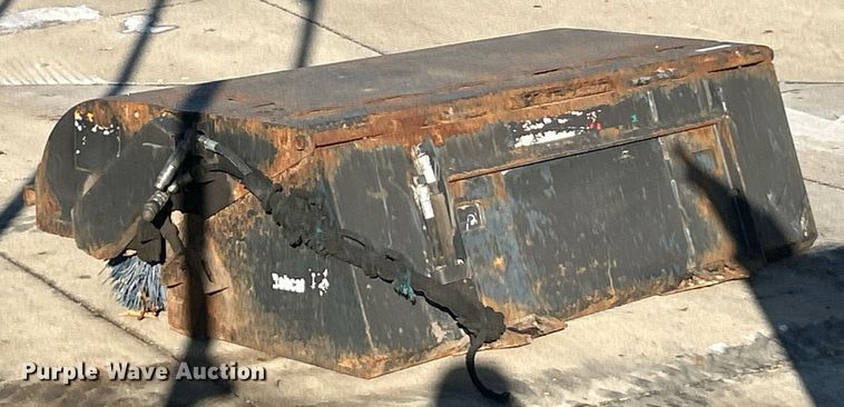 image for item NJ9630 Bobcat Sweeper 72 skid steer sweeper