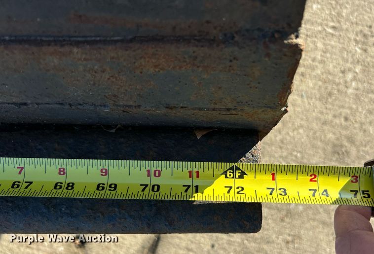 image for item NJ9630 Bobcat Sweeper 72 skid steer sweeper