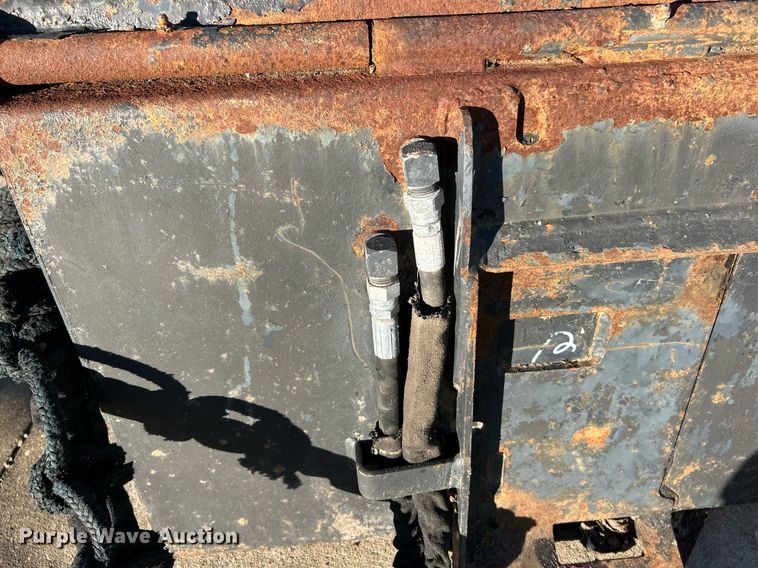 image for item NJ9630 Bobcat Sweeper 72 skid steer sweeper