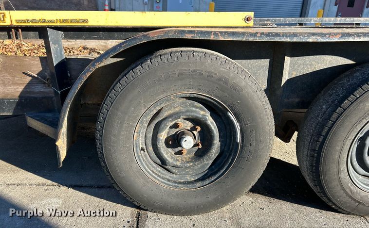 image for item NJ9631 2001 Trailer Express utility trailer