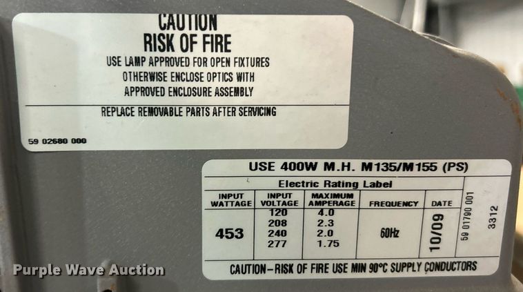 image for item NJ9632 (15) shop lights