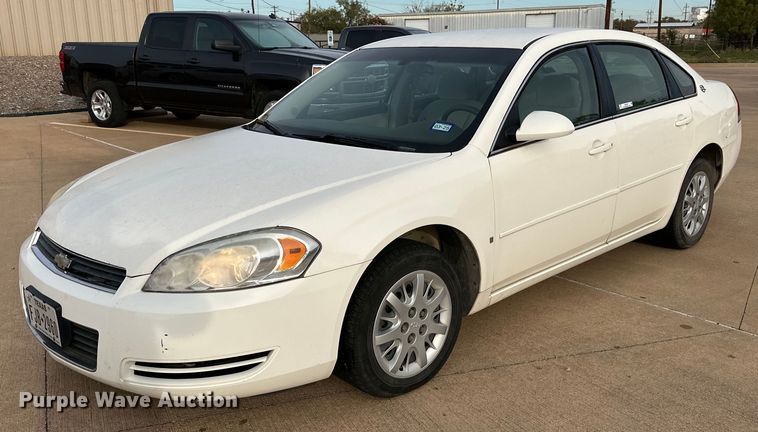 image for item NQ9129 2008 Chevrolet Impala Police 