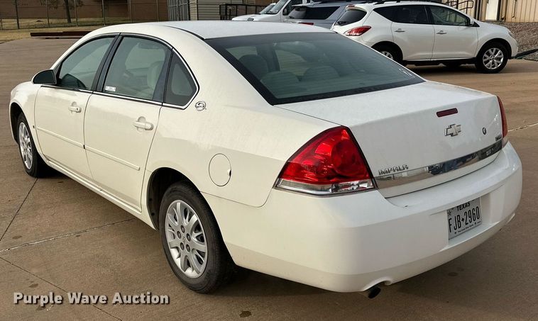 image for item NQ9129 2008 Chevrolet Impala Police 