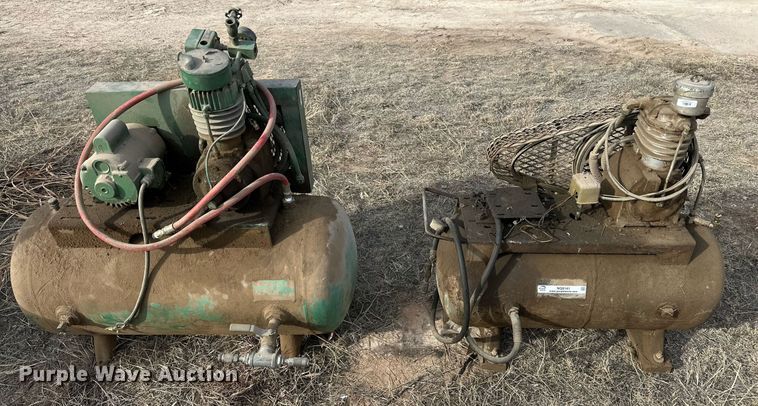 image for item NQ9141 (2) air compressors
