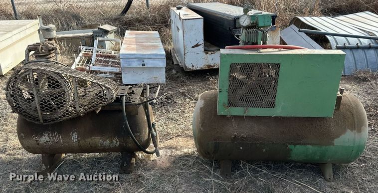 image for item NQ9141 (2) air compressors