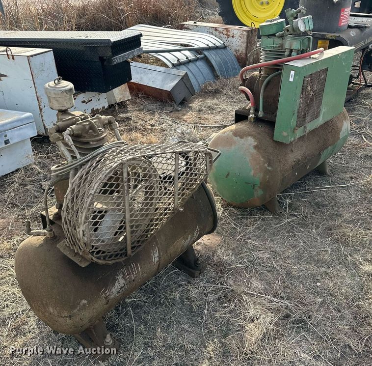 image for item NQ9141 (2) air compressors