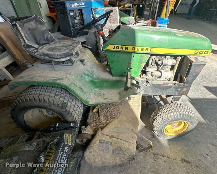 image for item NQ9143 John Deere 300F lawn mower