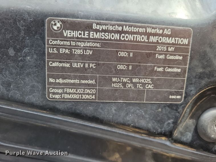 image for item OH9312 2015 BMW 528XI 