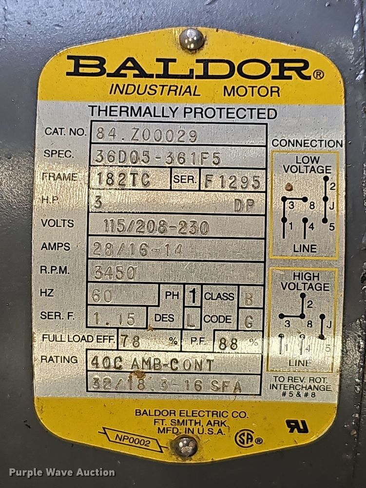 image for item OJ9183 (2) electric motors