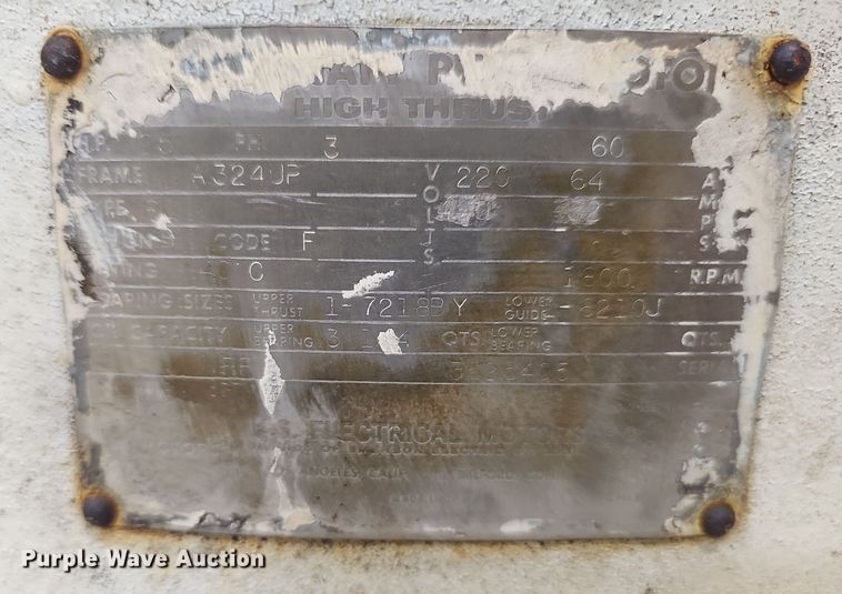 image for item OJ9184 (2) U.S. Electrical electric motors