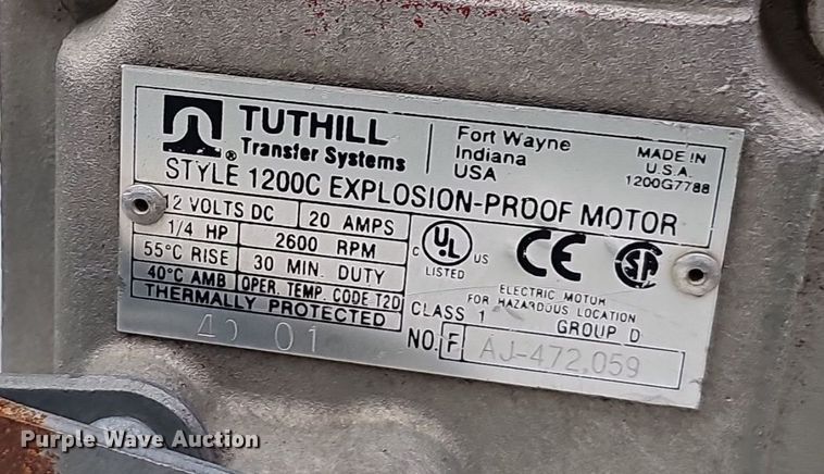 image for item OJ9247 Delta Consolidated 480000 auxiliary fuel tank