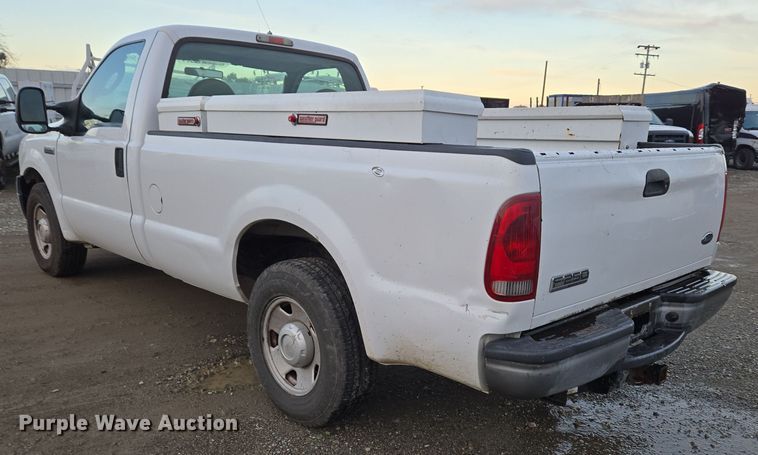 image for item YA0278 2006 Ford F250 Super Duty XL pickup truck