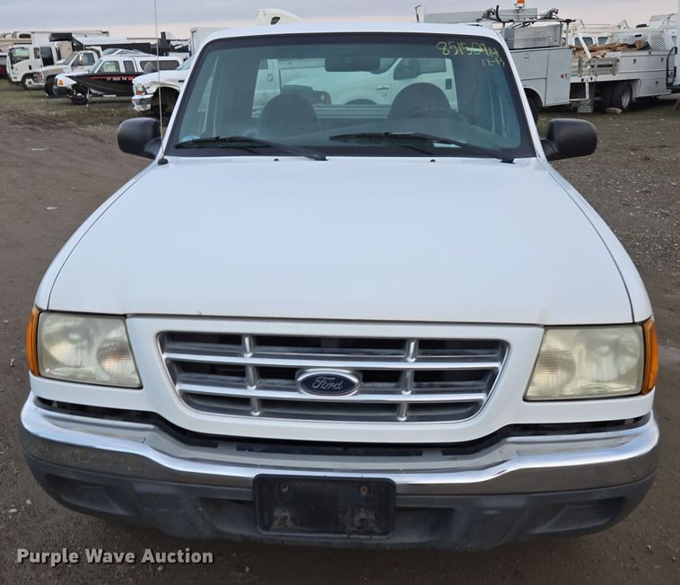 image for item YA0281 2002 Ford Ranger SuperCab pickup truck
