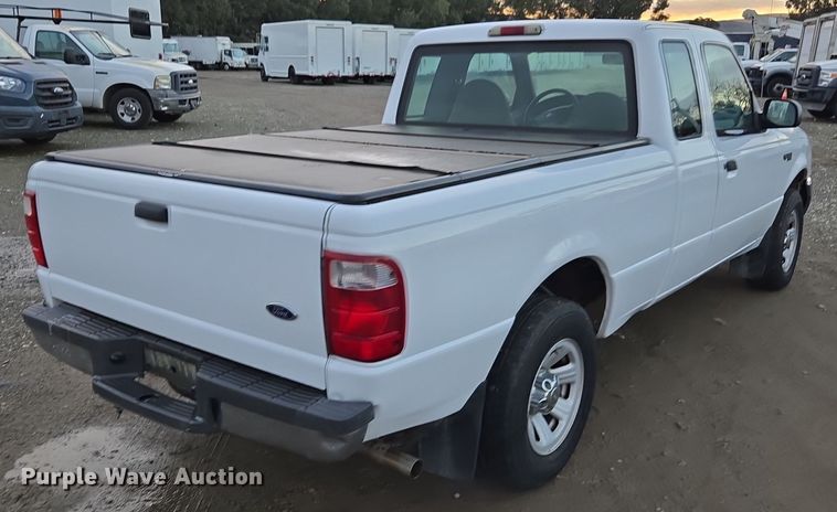 image for item YA0281 2002 Ford Ranger SuperCab pickup truck