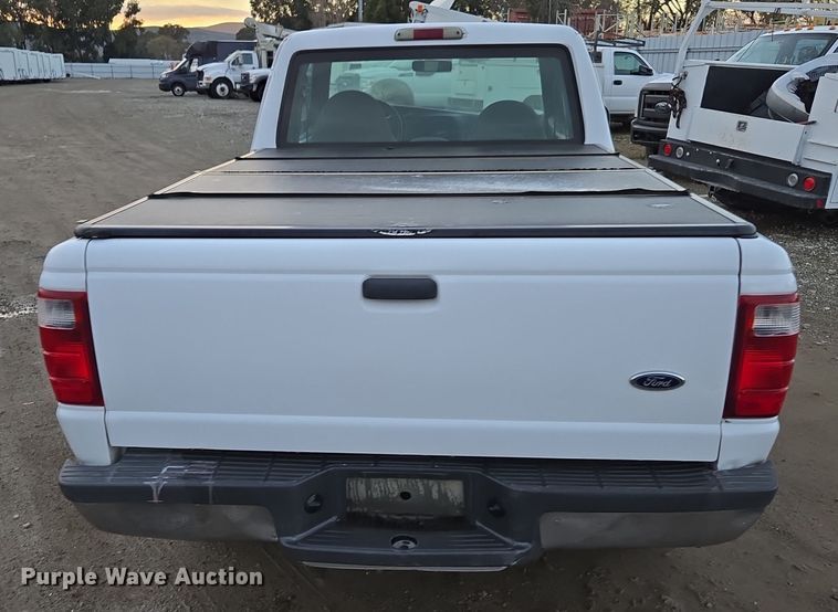 image for item YA0281 2002 Ford Ranger SuperCab pickup truck