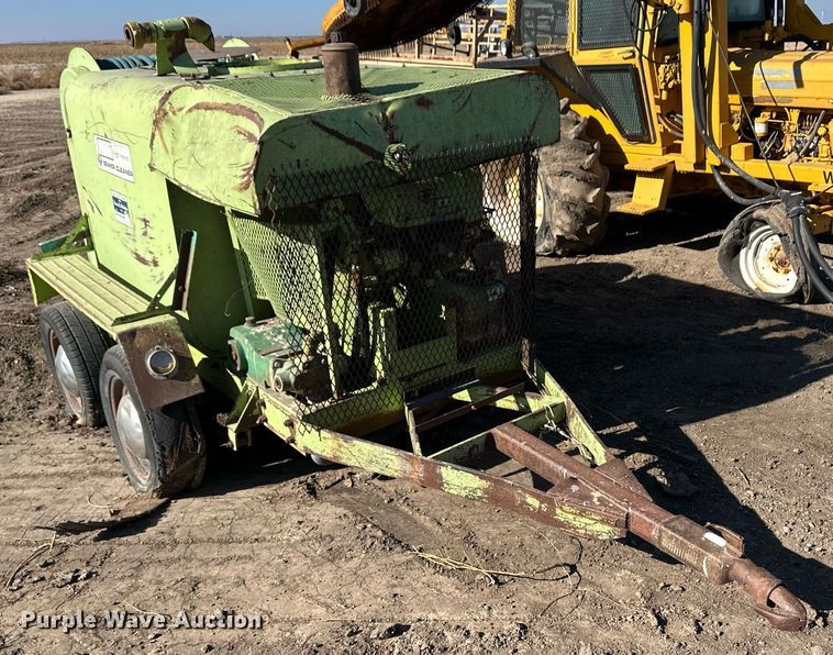 image for item ER8381 Myers sewer jetter trailer